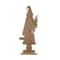 Glitzhome® 36'' Lighted Wooden Santa Porch Décor